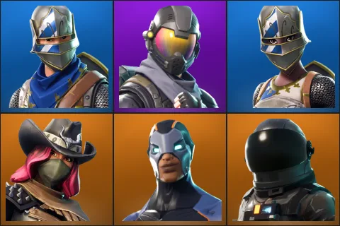 Blue Squire, Rogue Agent, Royale Knight, Calamity, Carbide, Dark Voyager