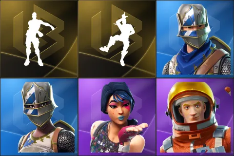 Floss, Take The L, Blue Squire, Royale Knight, Sparkle Specialist, Mission Specialist