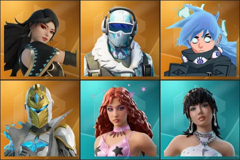 Era, Frostbite, Nezumi, Spectra Knight, Chappell Roan, Rockstar LISA