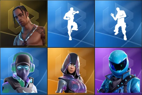 Travis Scott, Scenario, Laugh It Up, Breakpoint, Glow, Honor Guard