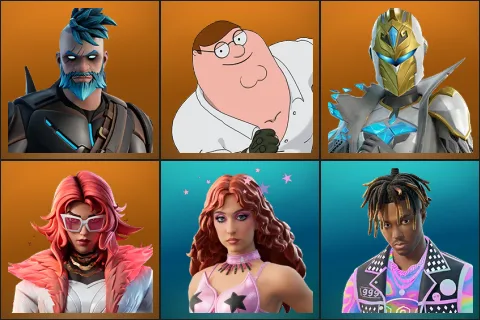 Omegarok, Peter Griffin, Spectra Knight, Valeria, Chappell Roan, Juice WRLD