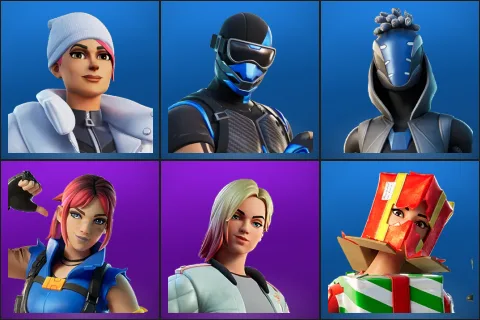 Blizzard Bomber, Fixer, Sultura, Explorer Emilie, Jackie, Holiday Boxy