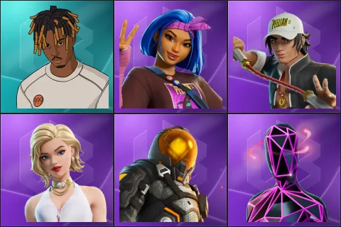 Slayer Juice WRLD, Carina, Carter Wu, Cat Holloway, Dark Voyager (Reality Redacted), Iso