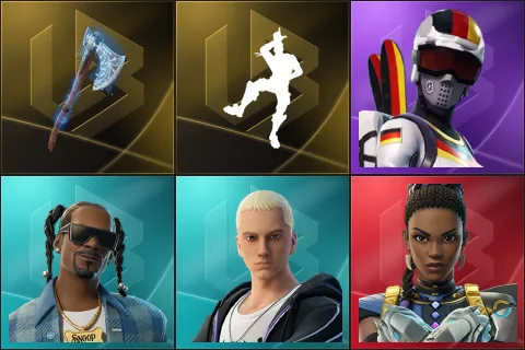 Leviathan Axe, Take The L, Mogul Master (GER), Snoop Dogg, Slim Shady, Shuri