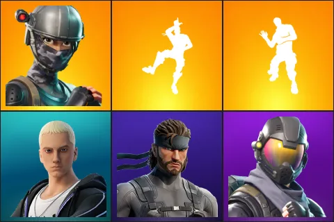 Elite Agent, Take The L, Laugh It Up, Slim Shady, Solid Snake, Rogue Agent