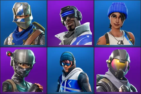 Blue Squire, Blue Striker, Blue Team Leader, Elite Agent, Point Patroller, Rogue Agent
