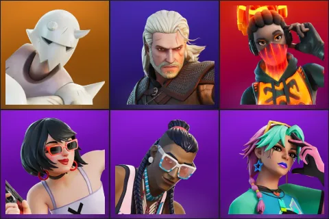 Snap, Geralt of Rivia, Tectonic Komplex, Evie, Massai, Selene
