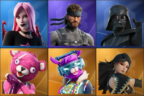 Haze, Solid Snake, Darth Vader, Cuddle Team Leader, DJ Bop, Era