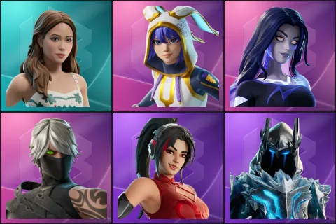 Laufey, Bunnii O'Hare, Corascana, Damon, Dragonheart Demi, Exalted Ice King