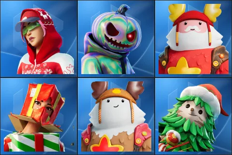 Arctic Adeline, Chrome Punk, Guff Gringle, Holiday Boxy, Sled Ready Guff, Winterfest Bushranger