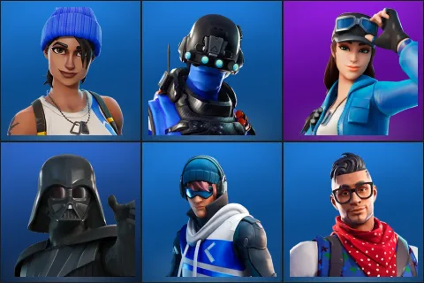 Blue Team Leader, Carbon Commando, Cloud Striker, Darth Vader, Point Patroller, Prodigy