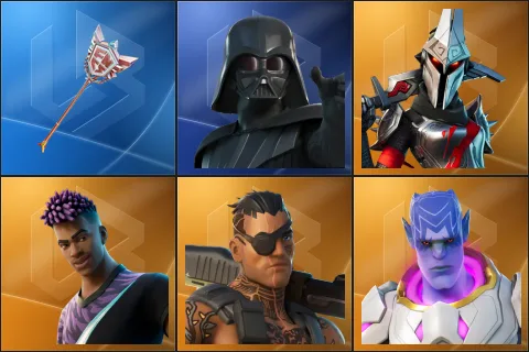 The Axe of Champions 2.0, Darth Vader, Eternal Knight, Fade, Joey, Kymera