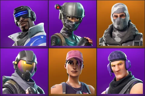 Blue Striker, Elite Agent, Havoc, Rogue Agent, Rose Team Leader, Sub Commander