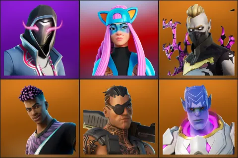Xander, Alli, Driftwalker, Fade, Joey, Kymera