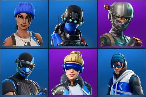 Blue Team Leader, Carbon Commando, Elite Agent, Fixer, Neo Versa, Point Patroller