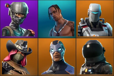 Elite Agent, Travis Scott, A.I.M., Calamity, Carbide, Dark Voyager