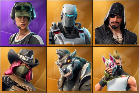Trailblazer, A.I.M., Blackheart, Calamity, Dire, Drift