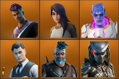 Fade, Gear Specialist Maya, Kymera, Midas, Omegarok, Predator
