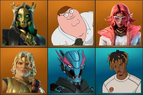 Hades, Peter Griffin, Valeria, Zeus, MrBeast6000, Slayer Juice WRLD