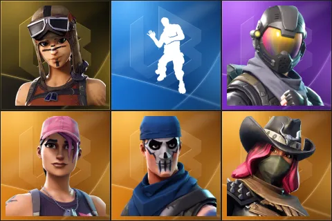 Renegade Raider, Laugh It Up, Rogue Agent, Rose Team Leader, Warpaint, Calamity