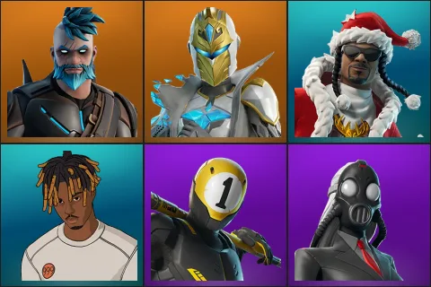 Omegarok, Spectra Knight, Santa Dogg, Slayer Juice WRLD, 1-Ball, Chaos Director