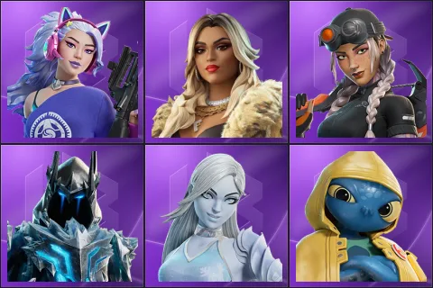 Dasha, Dylan, Elite Jules, Exalted Ice King, Lady Windfrost, Squibbly