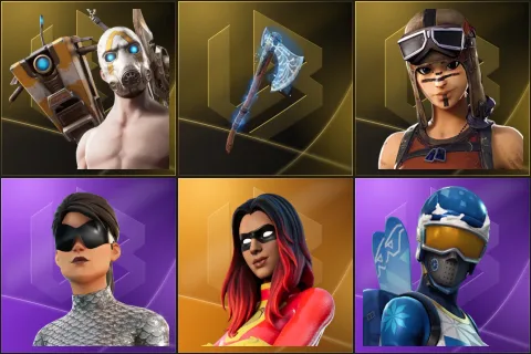 Psycho Bandit, Leviathan Axe, Renegade Raider, Unchained Ramirez, Joltara, Mogul Master