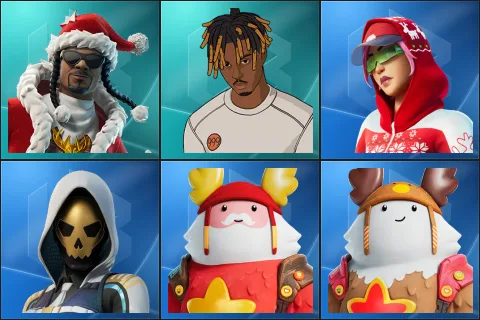 Santa Dogg, Slayer Juice WRLD, Arctic Adeline, Gold Blooded Ace, Guff Gringle, Sled Ready Guff