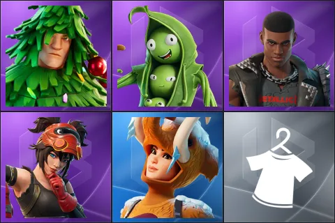 Lt. Evergreen, Peabody, Rust, The Machinist, Wooly Warrior, Default