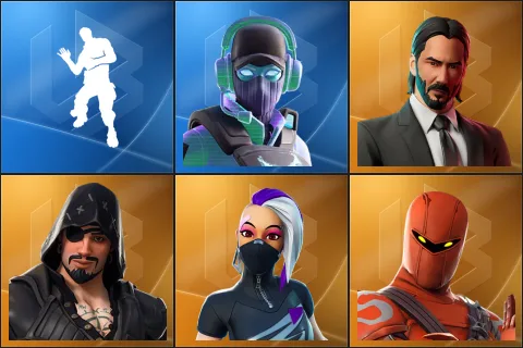 Laugh It Up, Breakpoint, John Wick, Blackheart, Catalyst, Hybrid