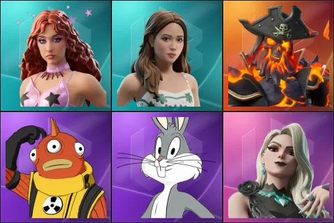 Chappell Roan, Laufey, Pyreheart, Blinky Fishstick, Bugs Bunny, Carletta