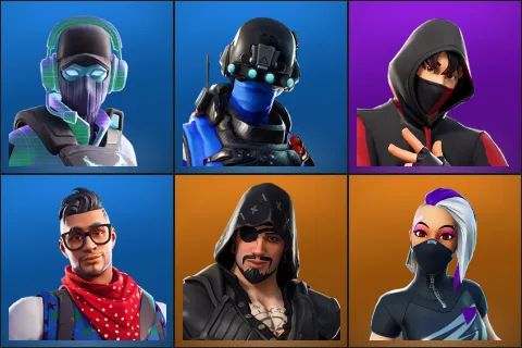 Breakpoint, Carbon Commando, IKONIK, Prodigy, Blackheart, Catalyst