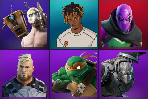 Psycho Bandit, Slayer Juice WRLD, Prowler, Gunnar, Michelangelo, Optimus Primal