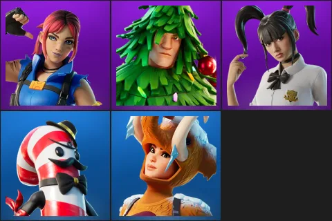 Explorer Emilie, Lt. Evergreen, Yuki Yubari, Mr. Dappermint, Wooly Warrior