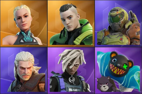 Paradigm (Reality-659), Twyn, Doom Slayer, Geralt of Rivia, Bytes, Grriz