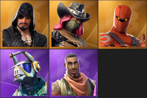 Blackheart, Calamity, Hybrid, DJ Yonder, Giddy-up