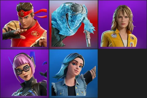 FIRE Master Kai, Gale, The Bride, Void Walker Lynx, Melodie Mars