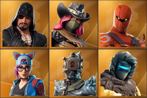 Blackheart, Calamity, Hybrid, Lynx, The Prisoner, Zenith