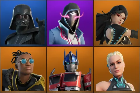 Darth Vader, Xander, Era, Malik, Optimus Prime, Paradigm (Reality-659)