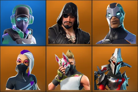 Breakpoint, Blackheart, Carbide, Catalyst, Drift, Eternal Knight