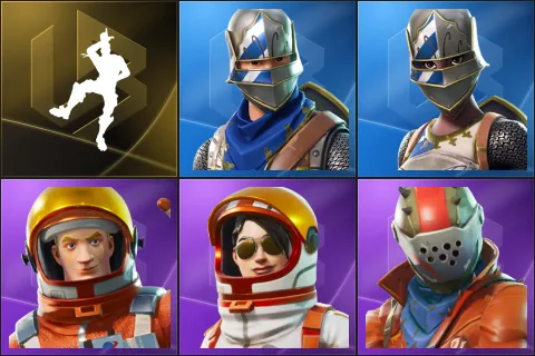 Take The L, Blue Squire, Royale Knight, Mission Specialist, Moonwalker, Rust Lord