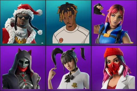 Santa Dogg, Slayer Juice WRLD, Explorer Emilie, Felina, Yuki Yubari, Yulejacket