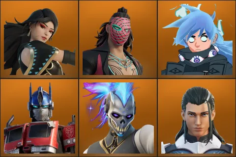 Era, Kado Thorne, Nezumi, Optimus Prime, Renzo the Destroyer, The Ageless