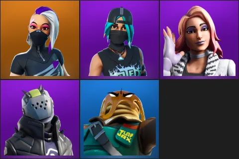 Catalyst, Tilted Teknique, Wilde, X-Lord, Major Mancake