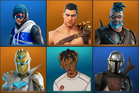 Point Patroller, Menace, Omegarok, Spectra Knight, Slayer Juice WRLD, Mandalorian