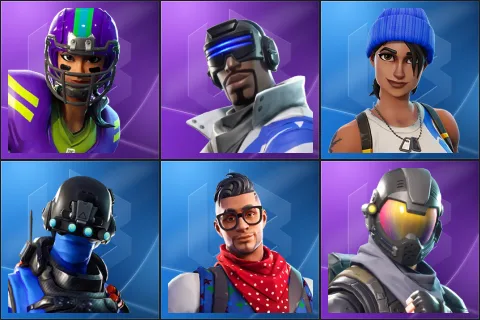 Blitz, Blue Striker, Blue Team Leader, Carbon Commando, Prodigy, Rogue Agent