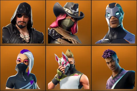 Blackheart, Calamity, Carbide, Catalyst, Drift, Fade