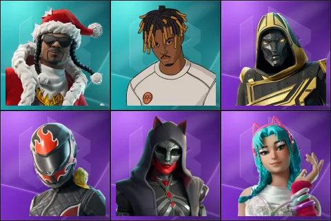 Santa Dogg, Slayer Juice WRLD, Blitz Knight, Burnoff, Felina, Katalina
