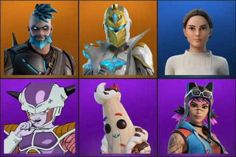 Omegarok, Spectra Knight, Padmé Amidala, Frieza, Lil Split, Renegade Lynx