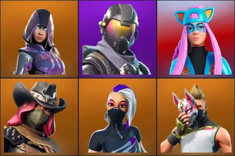 Glow, Rogue Agent, Alli, Calamity, Catalyst, Drift